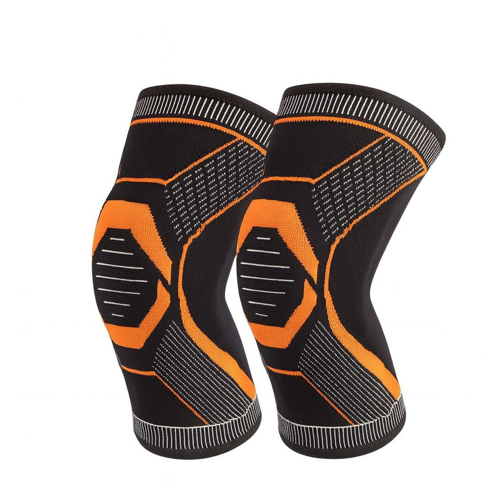 Nylon-Silicone Knitted Knee Support